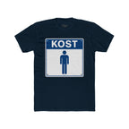 KOST Street Sign T‑Shirt — Retro Blue Icon Tee