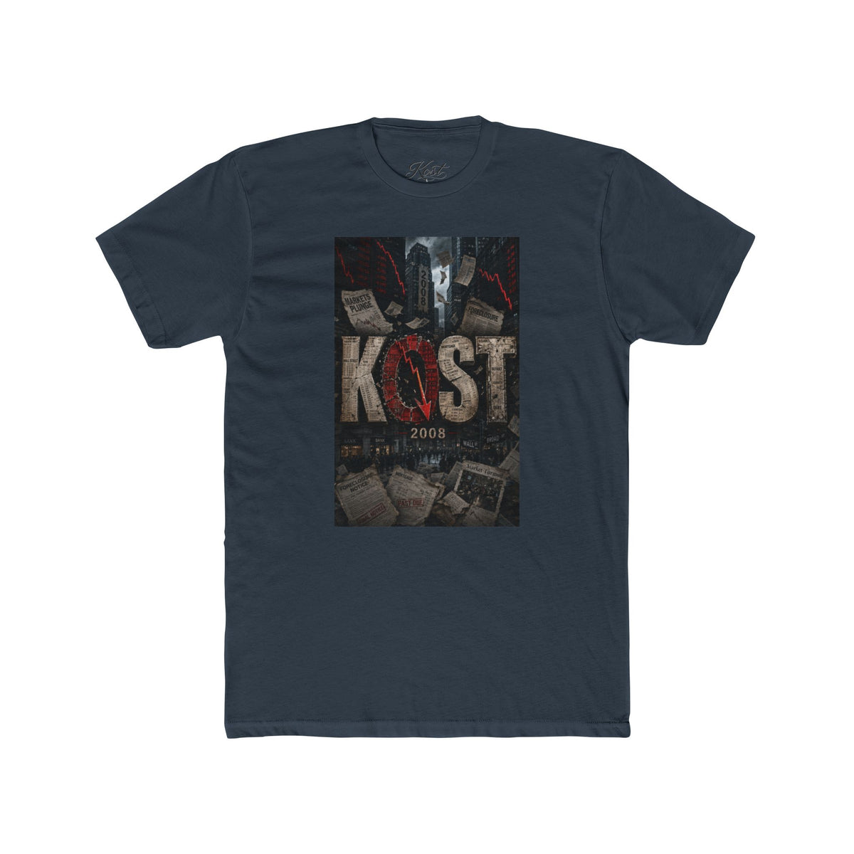 Kost Horror Movie Poster Tee — Retro 2008 Slasher Graphic T-Shirt