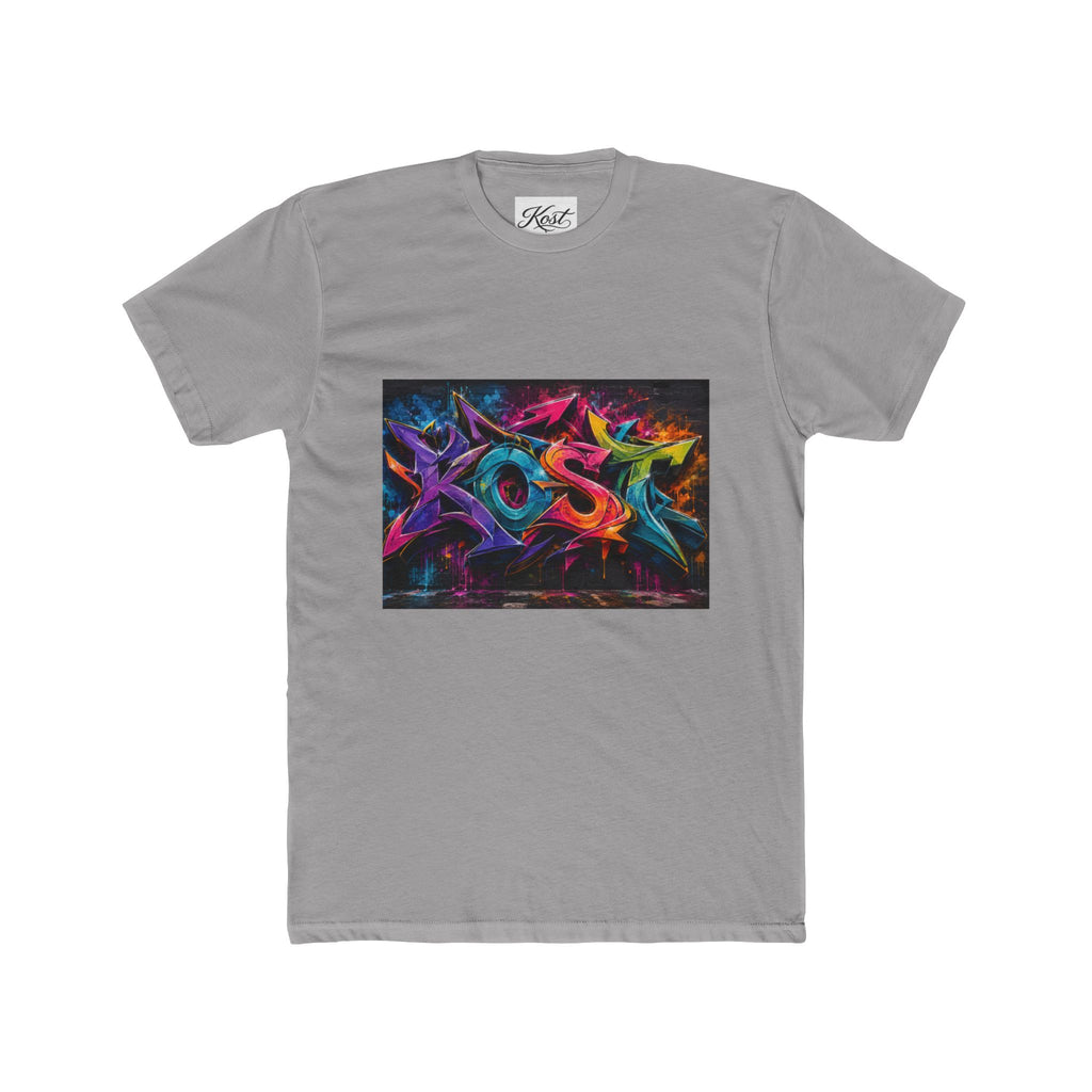 Abstract Neon Graffiti Tee