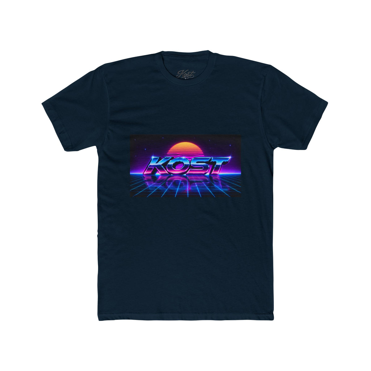 KOST Retro Neon Vaporwave Graphic T-Shirt