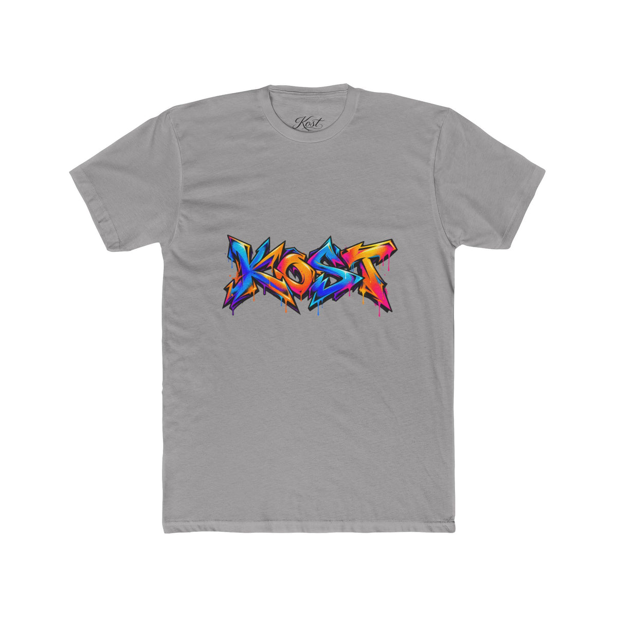 Graffiti 'Kost' Crew Tee — Colorful Street Art Graphic T-Shirt