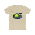 KOST Tennis Logo T‑Shirt — Vintage Brushstroke Tennis Graphic Tee