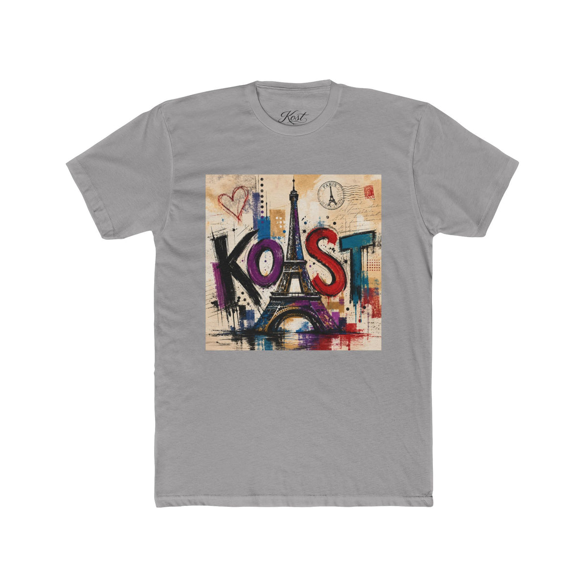 Paris Graffiti T-Shirt – Colorful Eiffel Tower KOAST Street Art Tee