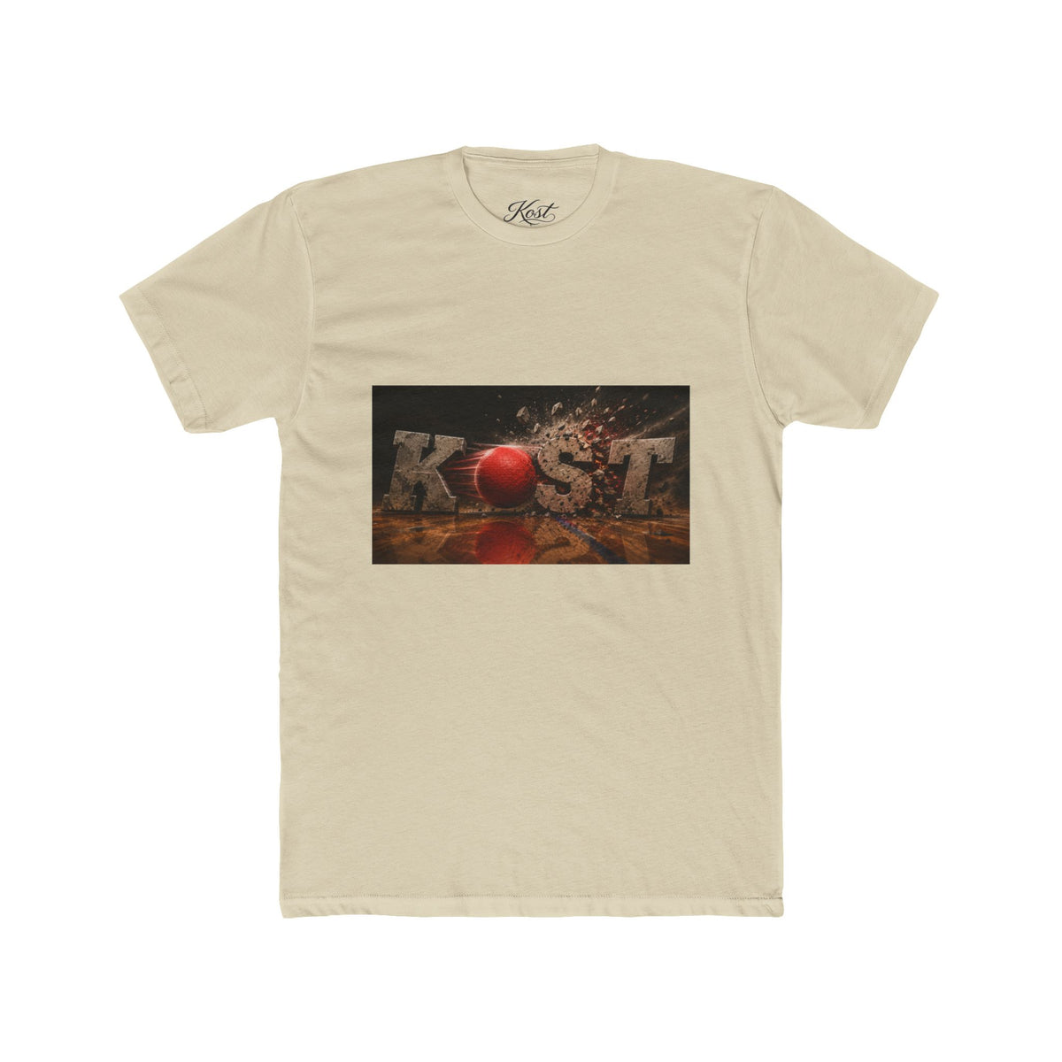 Kost Retro Gaming Tee — Vintage 3D Logo Graphic T-Shirt