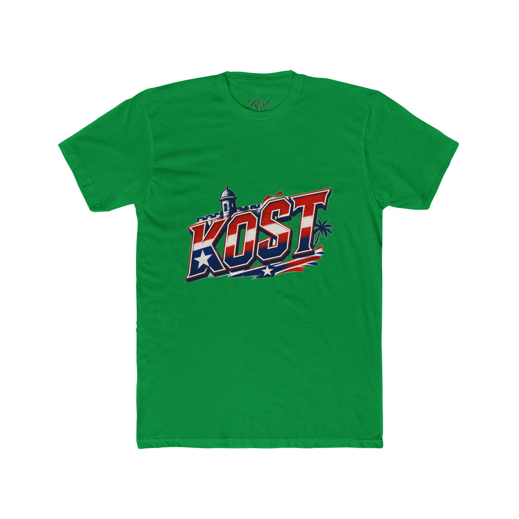 KOST Retro Palm Beach T-Shirt — Americana Surf Vibes