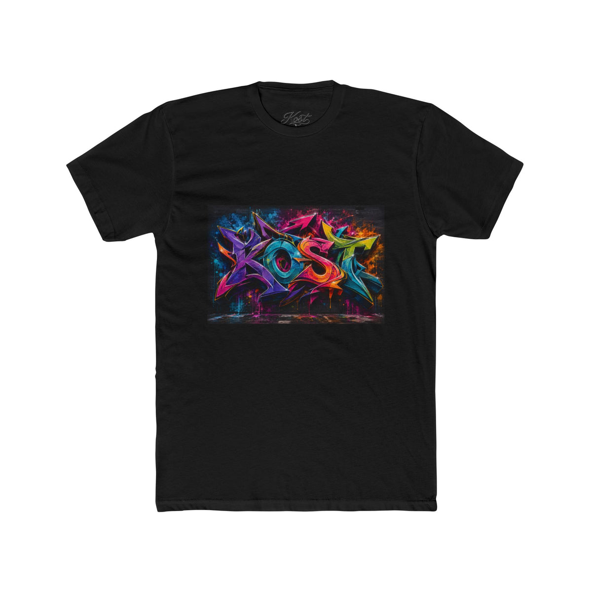 Abstract Neon Graffiti Tee