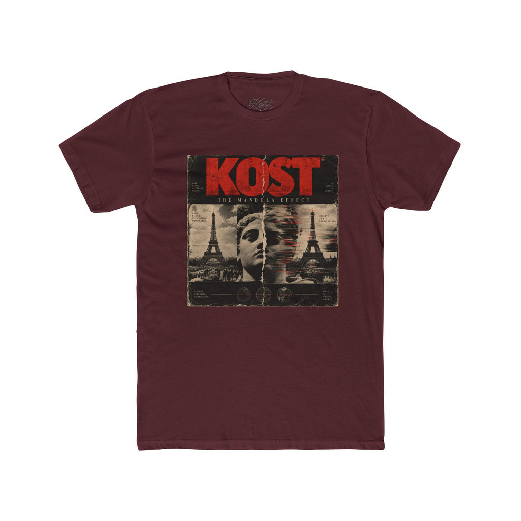 KOST Paris Collage T-Shirt — Retro JFK & Eiffel Tower Graphic Tee