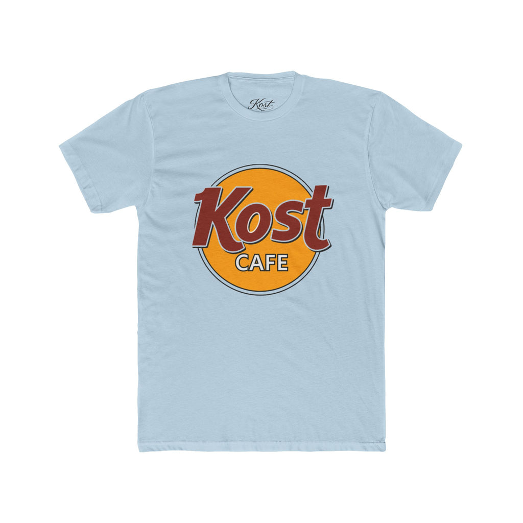Kost Café Logo Tee — Vintage Retro Coffee Shop T-Shirt