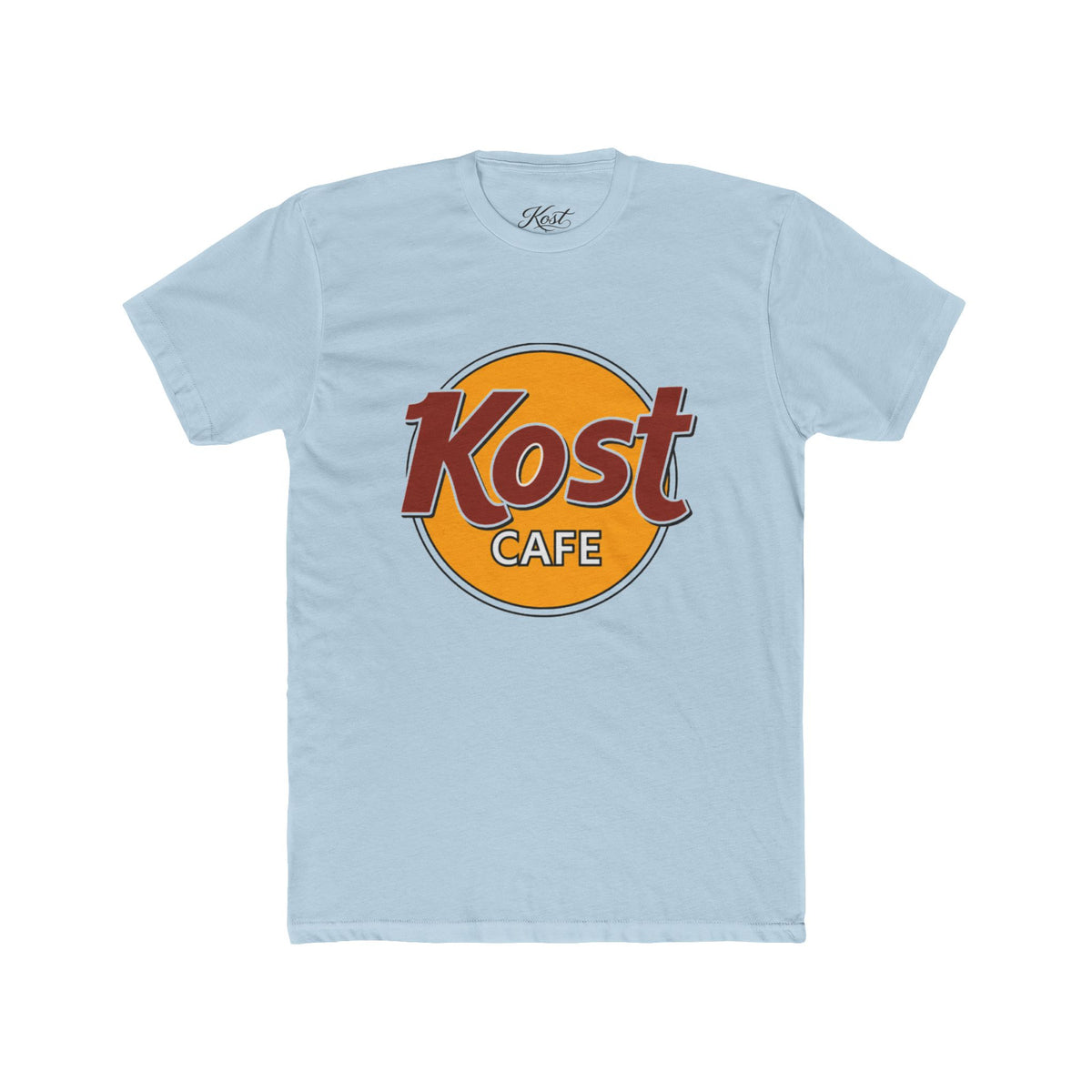 Kost Café Logo Tee — Vintage Retro Coffee Shop T-Shirt