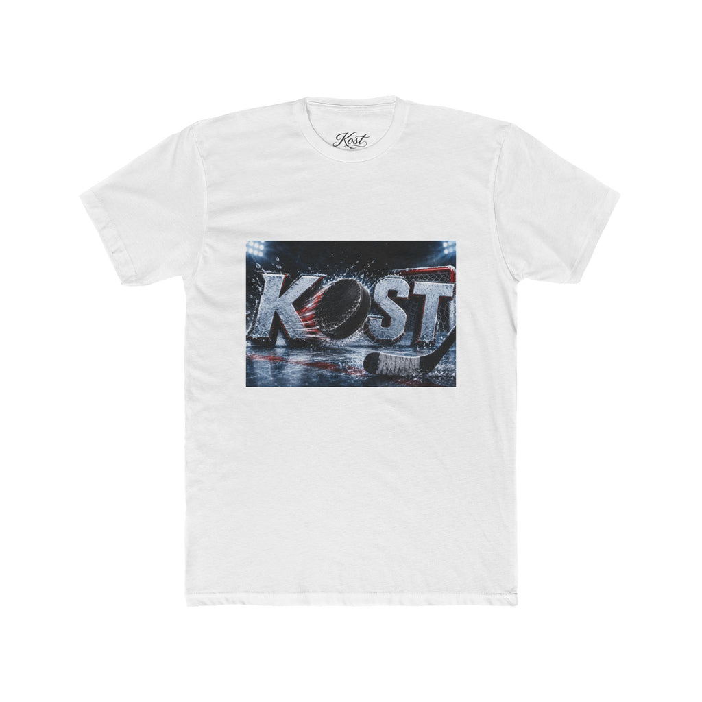 KOST Distressed Retro Logo Tee — Vintage Skate/Streetwear Graphic T-Shirt