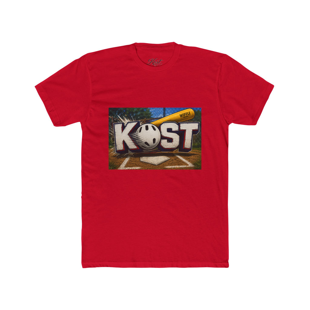 Kickball Crew Tee — "KOST" Graphic Baseball & Bat Design