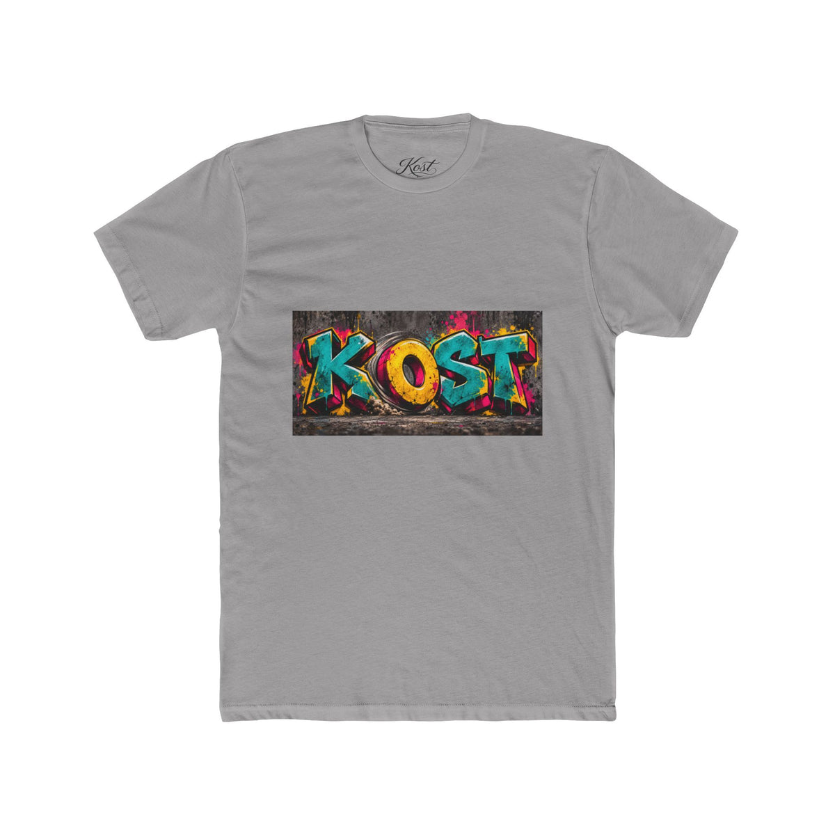 KOST Graffiti Tee — Colorful Street Art Crewneck