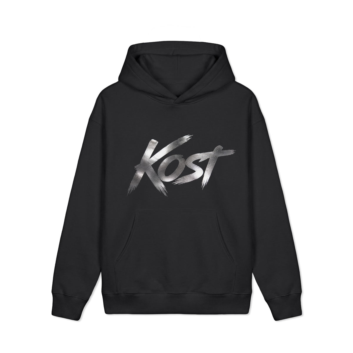 Kōst Script Hoodie – Neutral Streetwear Pullover