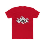 KOST Logo Tee — Retro Candy-Stripe Graphic T-Shirt