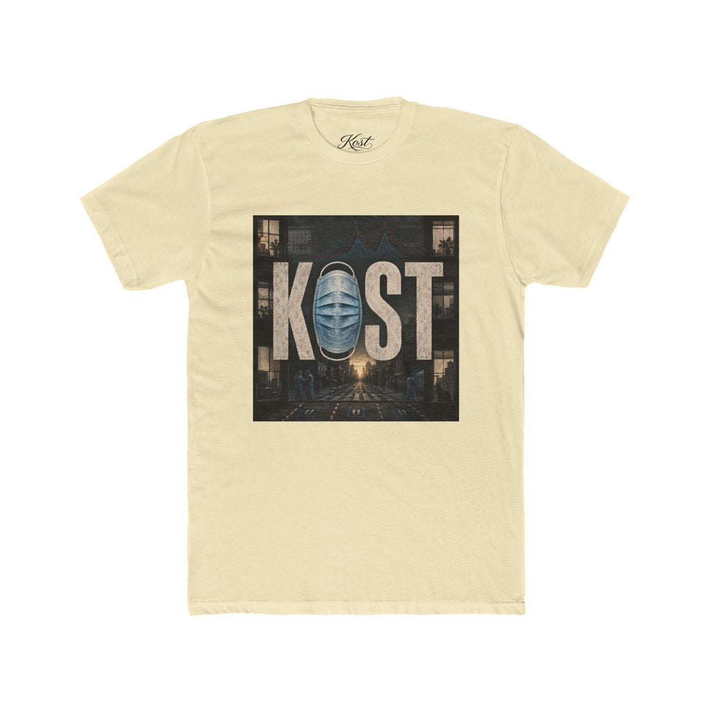 KOST Vintage Microphone Tee — Retro Radio Broadcast Graphic T-Shirt