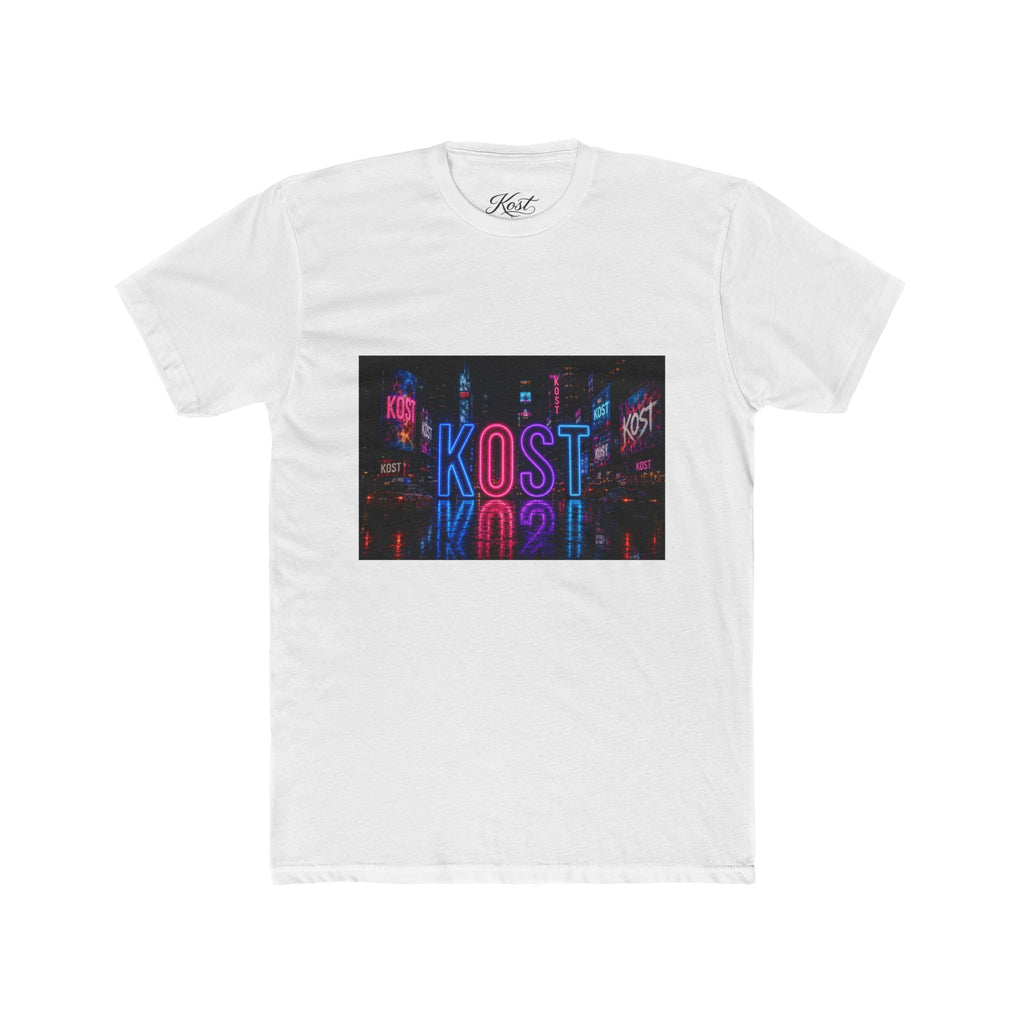 KOST Neon Sign Tee — Retro Neon Graphic T-Shirt
