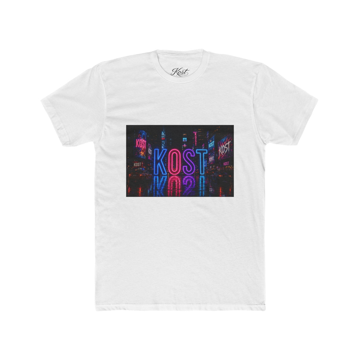 KOST Neon Sign Tee — Retro Neon Graphic T-Shirt