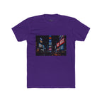 Neon City Lights T‑Shirt — Nighttime Urban Photo Tee