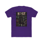 KOST Gothic Black Art Tee — Dark Vintage Band-Style Graphic T-Shirt