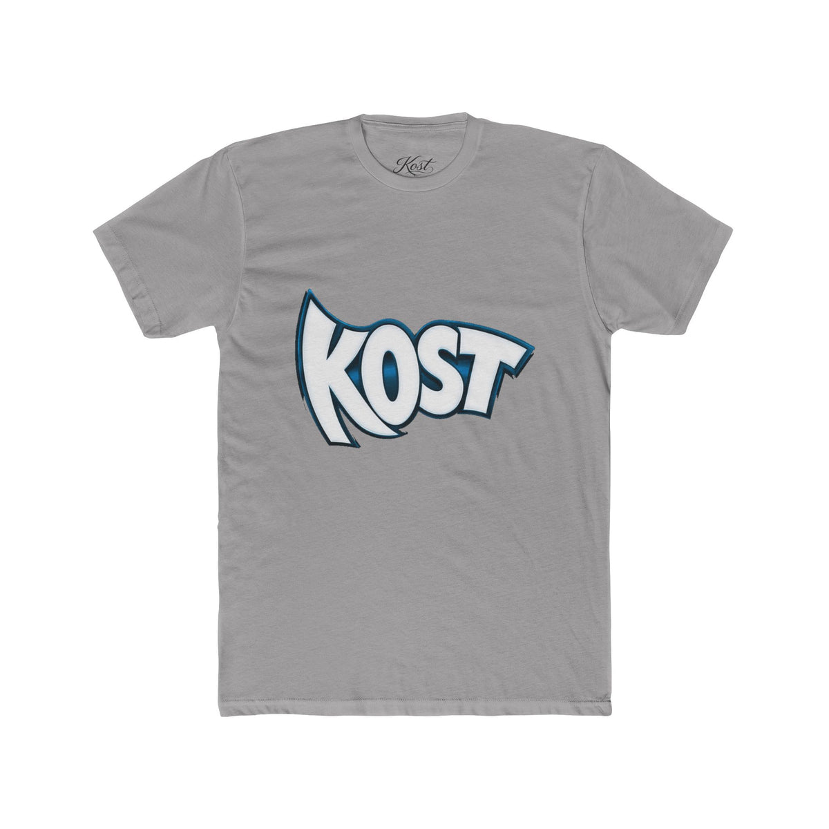 Kost Logo Tee — Retro Bubble Letter Graphic T‑Shirt