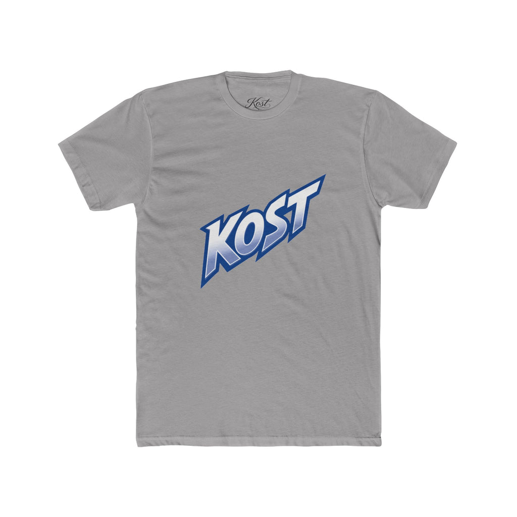 KOST Logo T‑Shirt — Retro Blue Athletic Graphic Tee