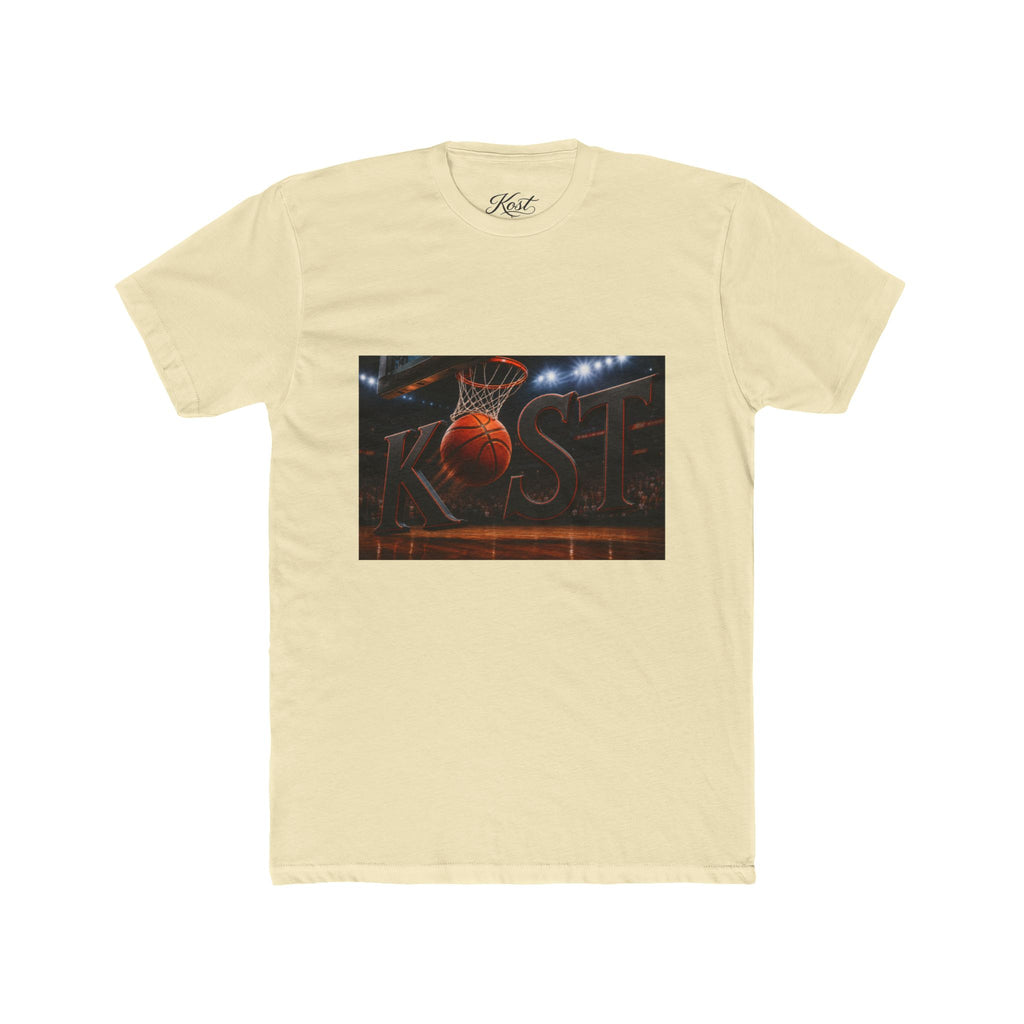 Basketball Hoop Graphic Tee — "Kobe" Dunk Design