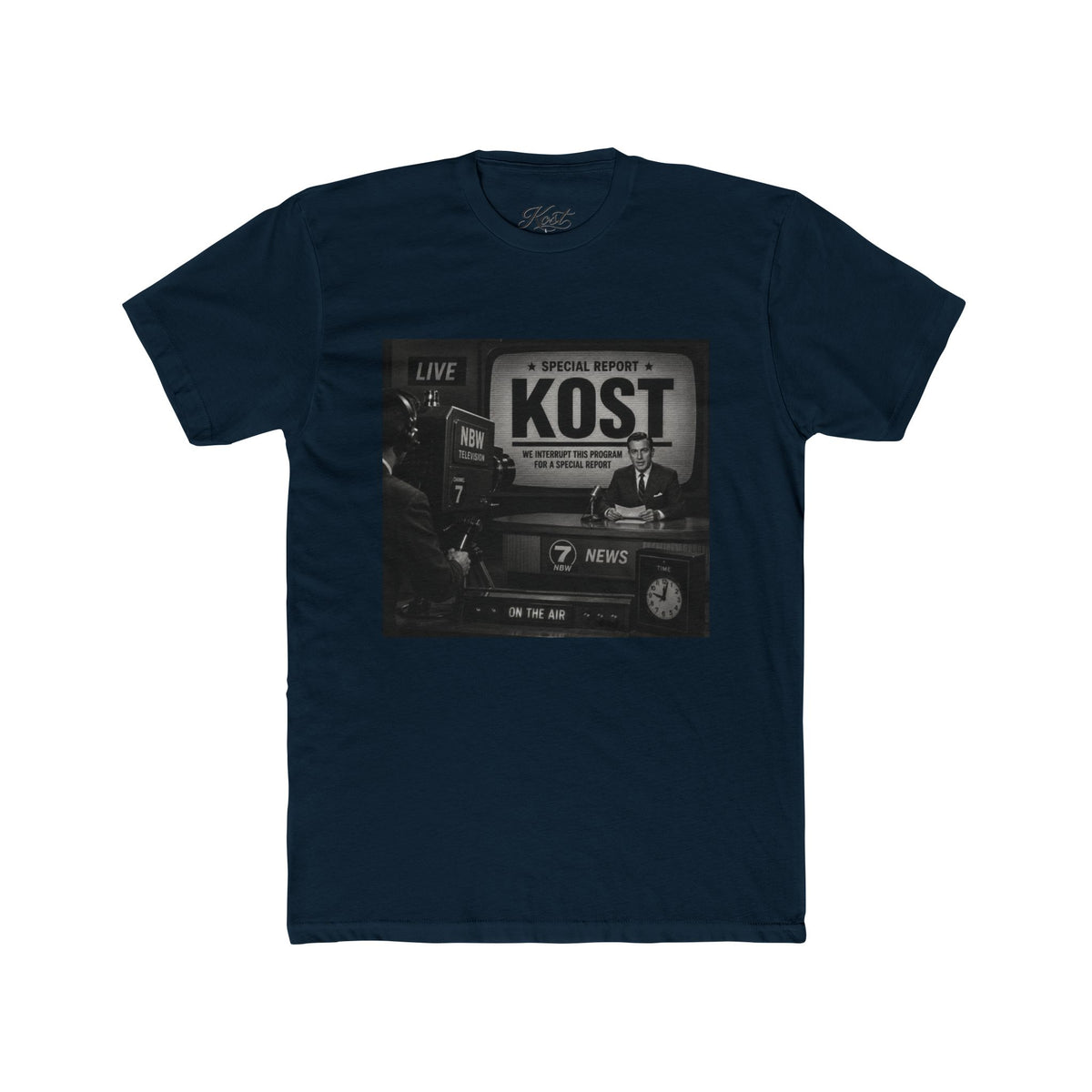 Unisex Cotton Crew Tee