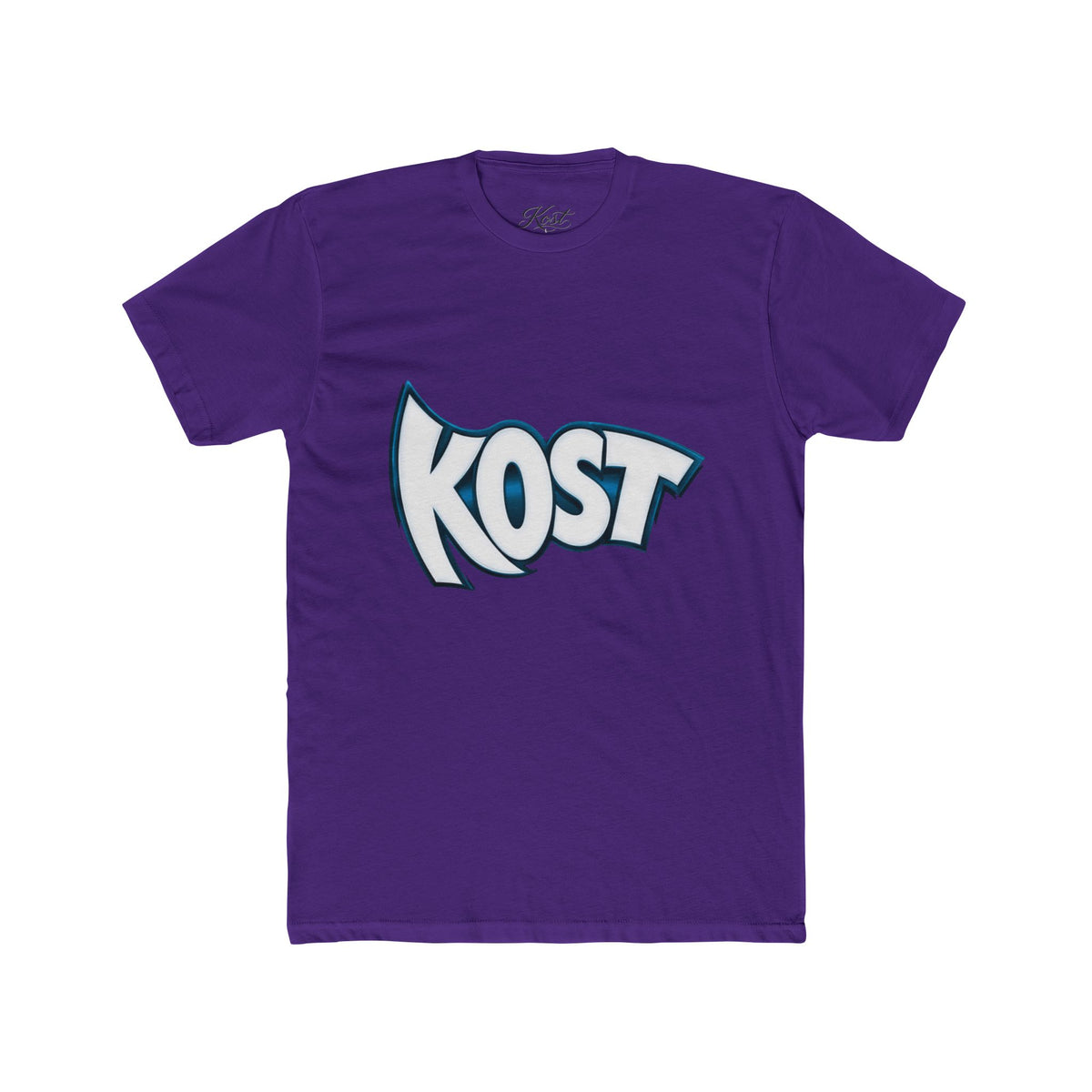 Kost Logo Tee — Retro Bubble Letter Graphic T‑Shirt