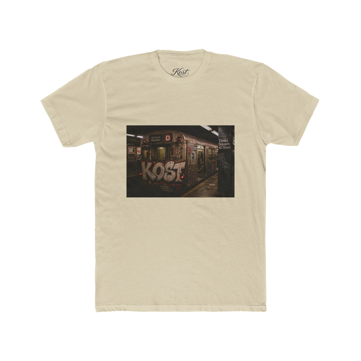 KOST Subway Graffiti Tee — Urban Streetwear Graphic T-Shirt