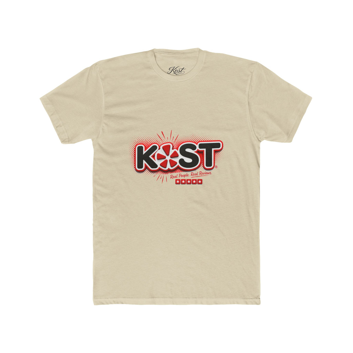 Kast Logo Tee — Retro Burst Graphic Crewneck