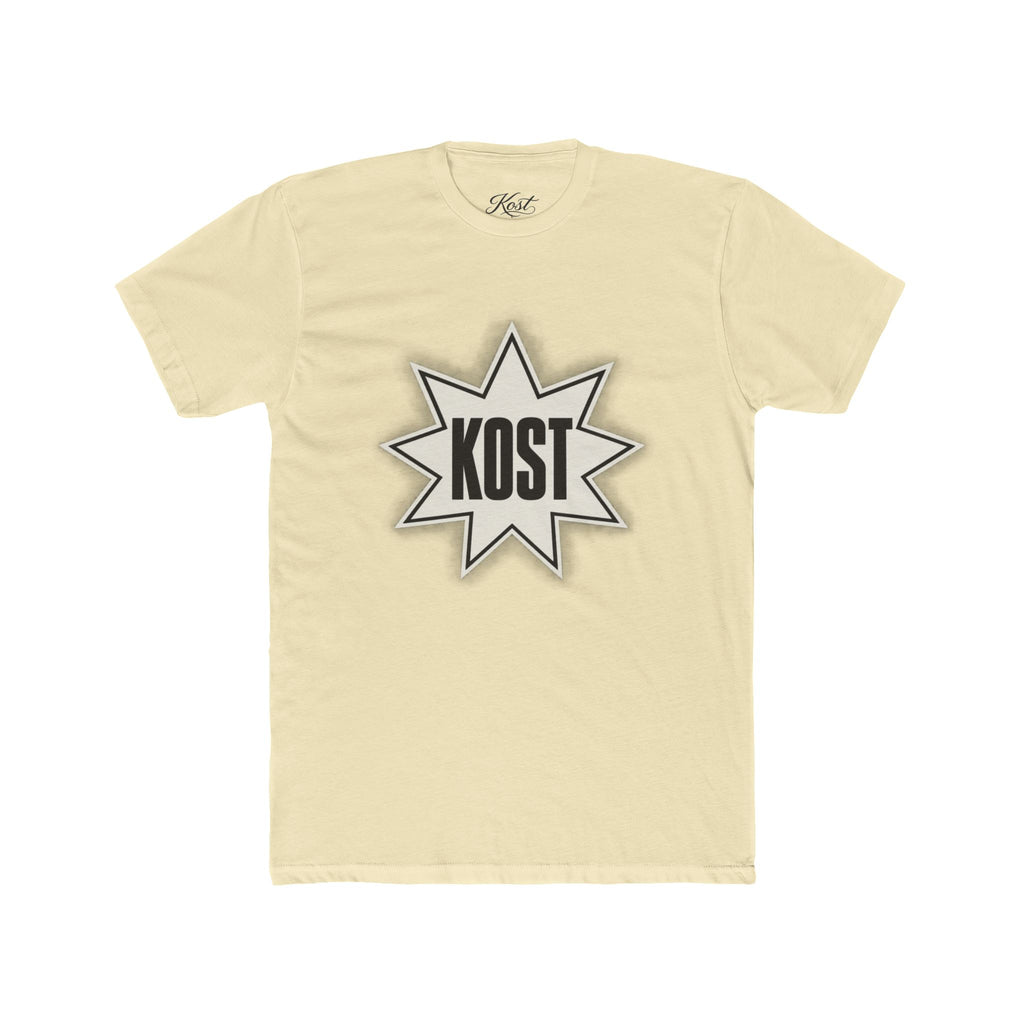 KOST Starburst Logo Tee — Vintage-Inspired Graphic Cotton T-Shirt