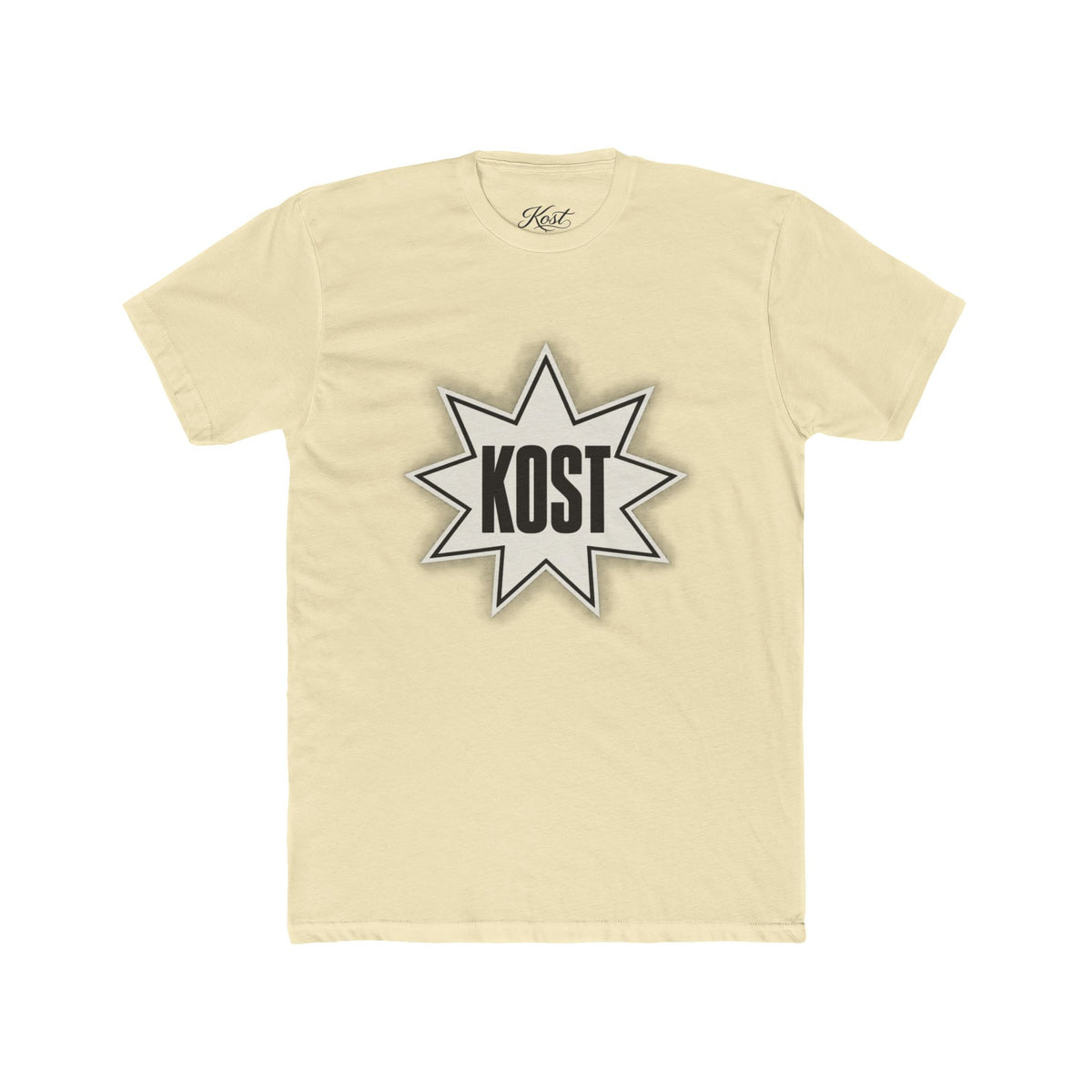 KOST Starburst Logo Tee — Vintage-Inspired Graphic Cotton T-Shirt