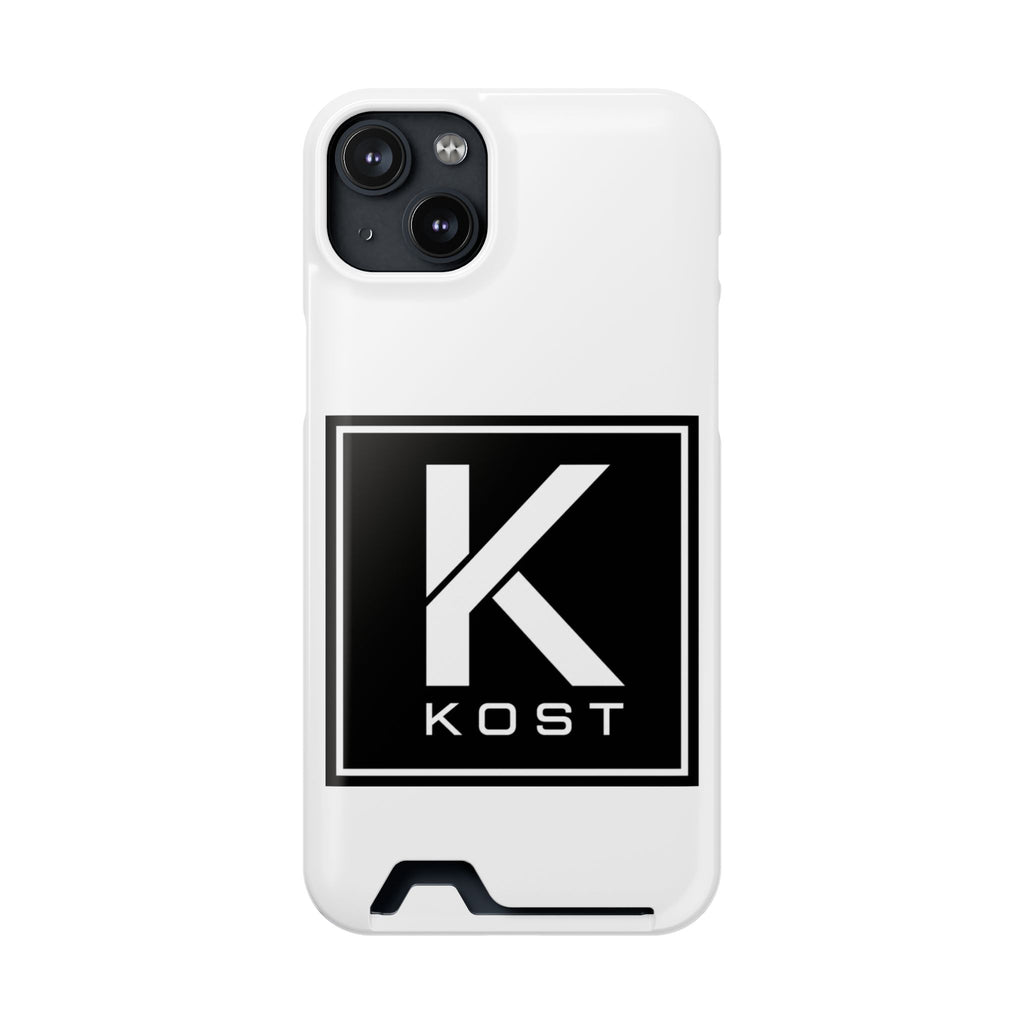 KOST Logo Phone Case with Card Holder