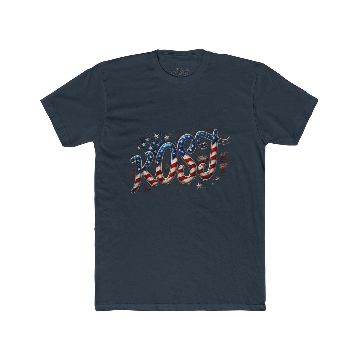 KOST Americana Flag Script T-Shirt — Patriotic 4th of July Graphic Tee