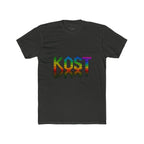 KØST Rainbow Drip Tee — Retro Pixel Pride Graphic T-Shirt