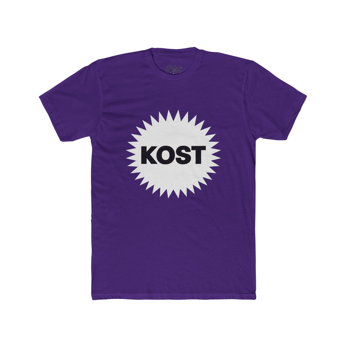 KOST Starburst Graphic Tee — Retro Logo Crewneck T-Shirt
