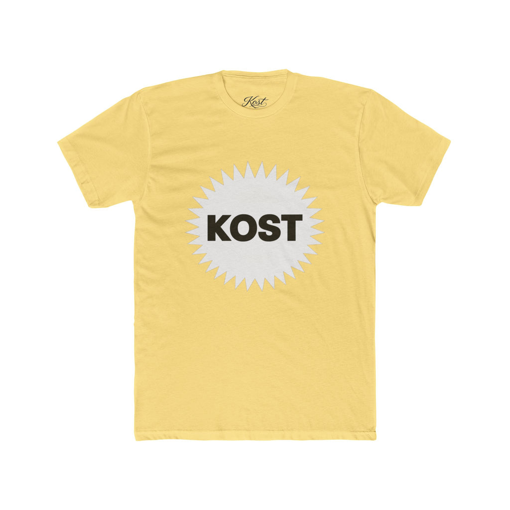 KOST Starburst Graphic Tee — Retro Logo Crewneck T-Shirt