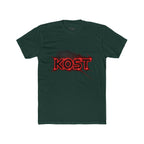 KOST Graphic T-Shirt – Distressed Red Logo Streetwear Tee