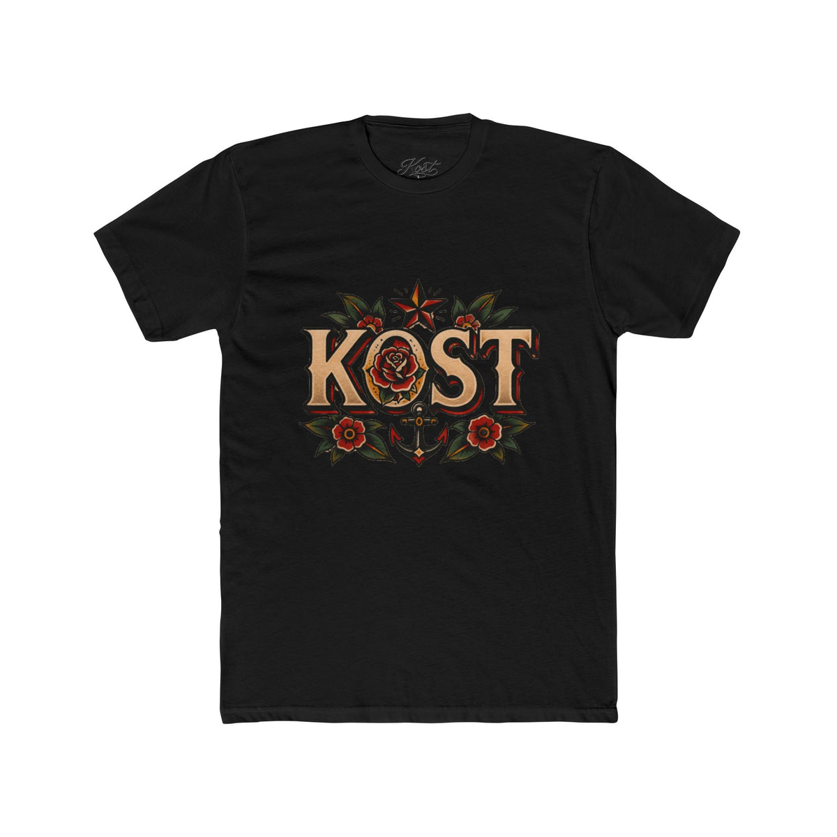 KØST Gothic Floral Graphic T-Shirt
