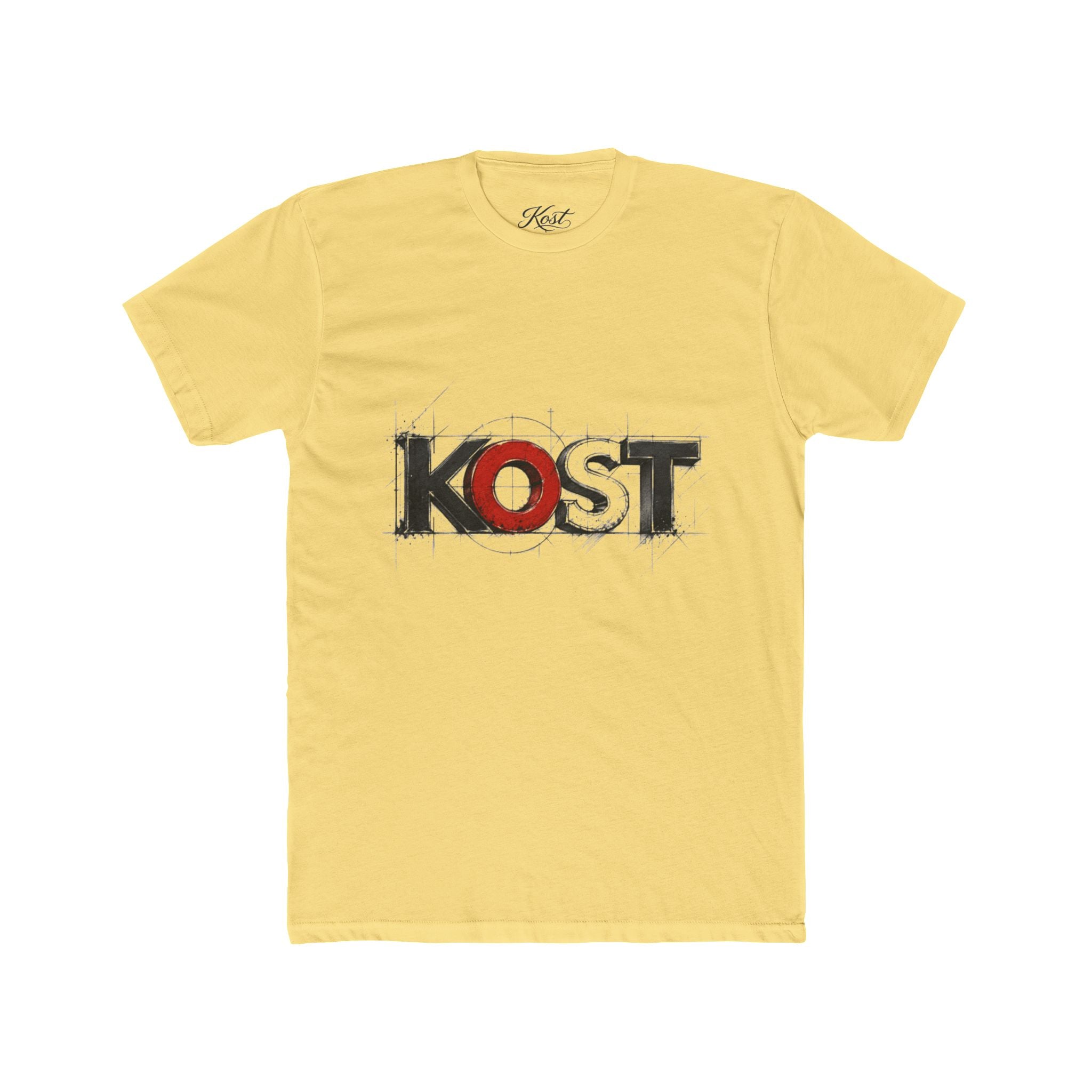KOST Logo Tee — Distressed Sketch Graphic T-Shirt