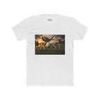 K!ST Golf Sunset Crew Tee — Vintage Golf Club Graphic T-Shirt