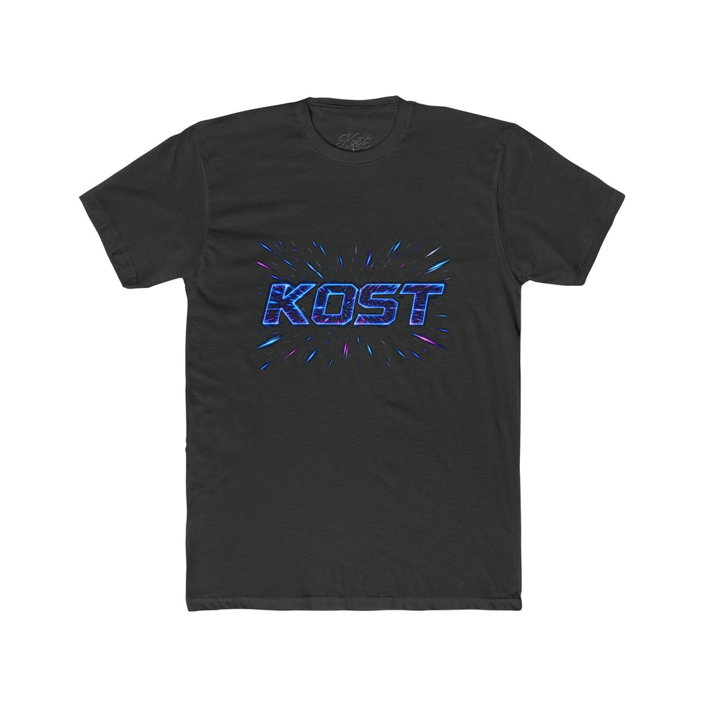 KOST Retro Blast Graphic Tee — Vintage Blue Speed Logo T-Shirt