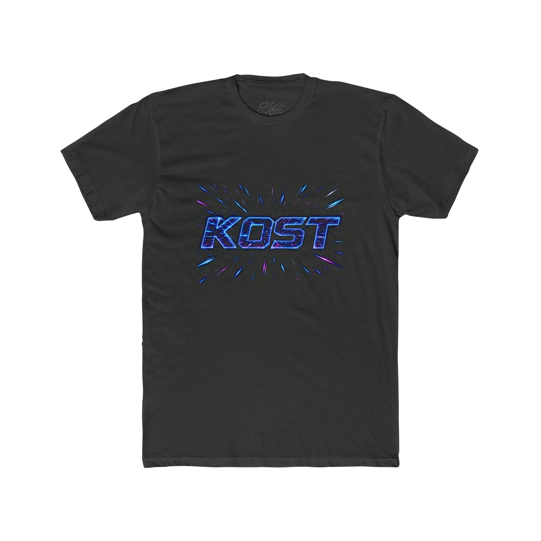 KOST Retro Blast Graphic Tee — Vintage Blue Speed Logo T-Shirt