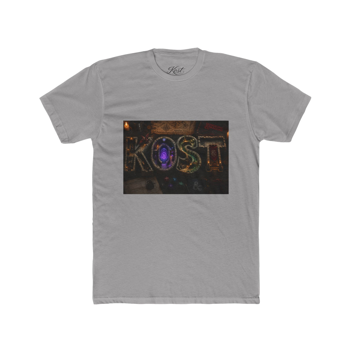 Kost Arcade Logo T‑Shirt — Retro Neon Gaming Crew Tee