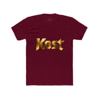 Kost Gold Logo Tee — Metallic Typography Graphic T-Shirt