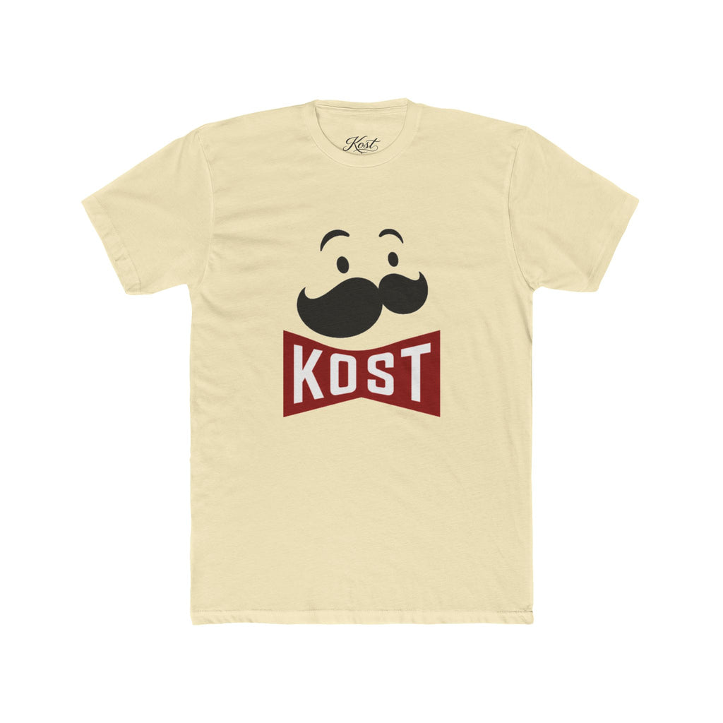 Kost Mustache Logo T‑Shirt — Retro Mascot Tee