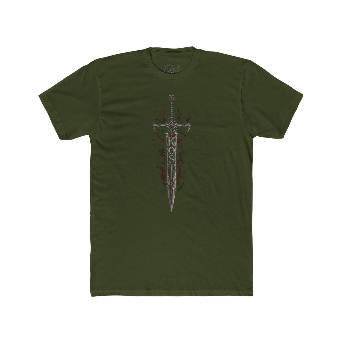 Gothic Sword and Chandelier Graphic T-Shirt