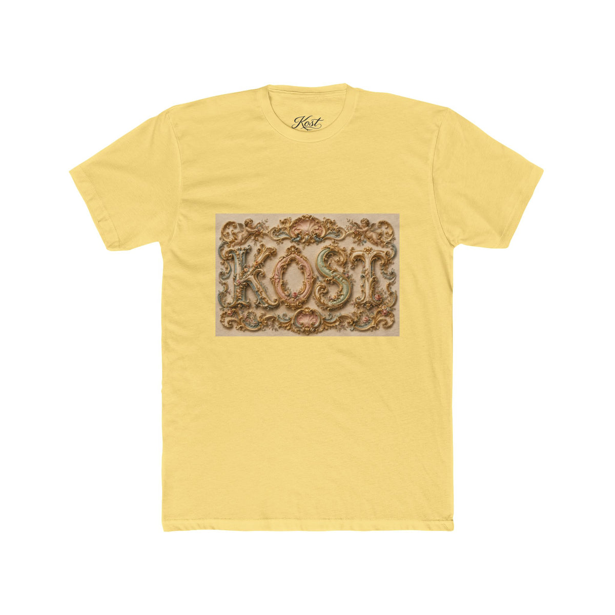 Baroque Ornate Frame T-Shirt — Vintage Gold Rococo Design