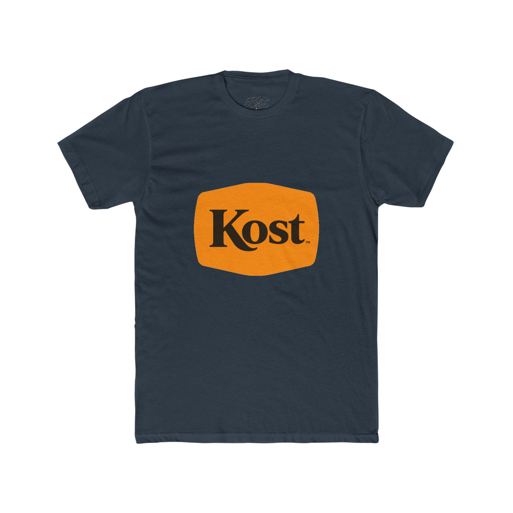 Kost Logo Tee — Retro Orange Graphic T-Shirt