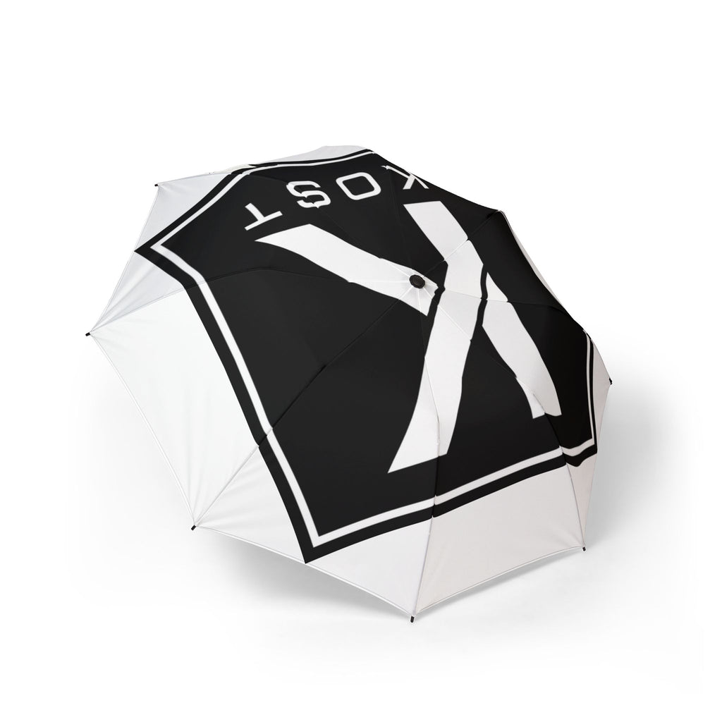 KISS Rock Band Black & White Foldable Umbrella
